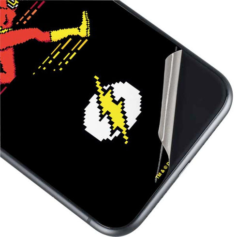 DC Comics The Flash Pixelated Running Pose iPhone 11 Skin